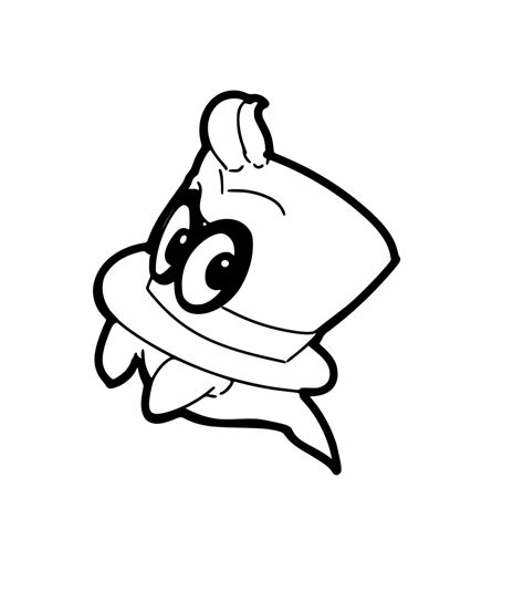 cappy coloring page coloring pages