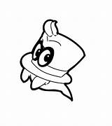 Cappy Mario Odyssey sketch template