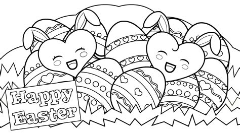happy easter coloring pages  coloring pages  kids