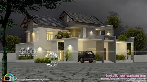 fusion home architecture kerala kerala home design  floor plans  dream houses