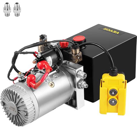 buy mophorn hydraulic power unit single acting hydraulic pump  quart dump truck hydraulic pump