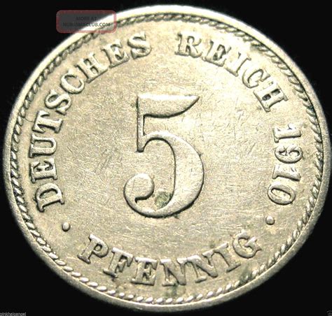 germany german empire german   pfennig coin xrare