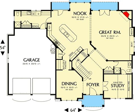 family home plan  great features  architectural designs house plans