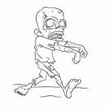Zombie Zombies Kleurplaten sketch template
