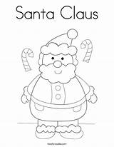 Coloring Santa Claus Pages Noodle Print Twisty Built California Usa Twistynoodle sketch template