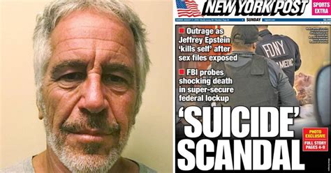 jeffrey epstein not checked before suicide ahead of sex trafficking