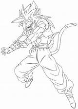 Gogeta Ssj4 Goku Dragon Ball Vegeta Gohan Gotenks Maffo1989 Heroes Deviantart Drawings Save sketch template
