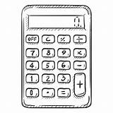 Calculatrice Calculator Kalkulator Kalkulatora Pojedynczego Szkicu sketch template