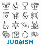 Giudaismo Religiosi Simboli Assottigliano Buddismo Shintoismo Illustrazione sketch template