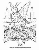 Coloring Gothic Pages Fairy Goth Printable Fairies Dark Adult Drawings Drawing Adults Colouring Colorings Sheets Angel Deviantart Print Getcolorings Kids sketch template