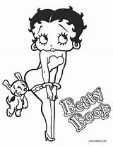 Betty Boop Coloring Pages Printable Kids Drawing Cool2bkids Undertale Amazing Outline Getdrawings Template Birijus sketch template