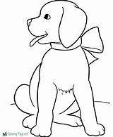 Coloring Dog Printable Dogs Pages Kids Below Click sketch template