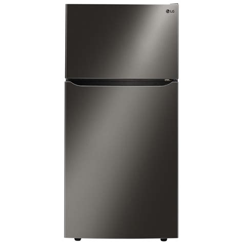 lg ltcs24223d 23 8 cu ft 33 wide top freezer refrigerator w ice