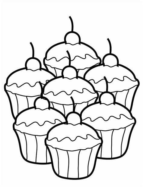 cupcake coloring page unicorn coloring pages cupcake vrogueco