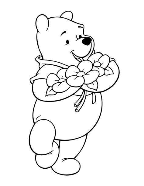 coloring pages  pooh bear coloring pages