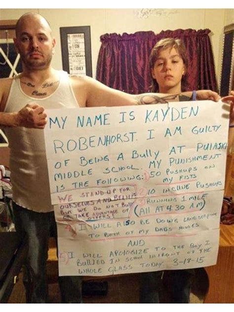 dad forces son to make humbling apology after discovering he is a