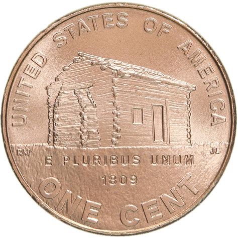 amazoncom  p lincoln log cabin early childhood cent satin finish brilliant uncirculated