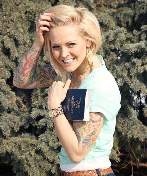 tattooed mormon spreads enthusiasm for gospel the daily universe