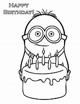 Birthday Coloring Pages Happy 6th Printable Getcolorings Color sketch template