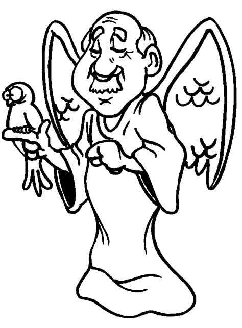 guardian angel coloring pages clipartsco