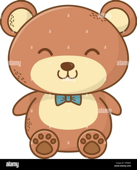 cute teddy bear cartoon vector illustration graphic design stock vector image art alamy
