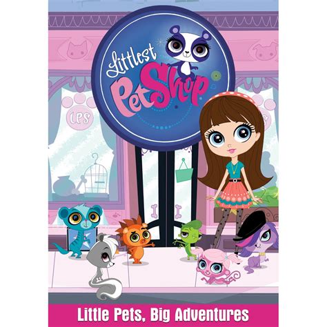 littlest pet shop  pets big adventures dvd