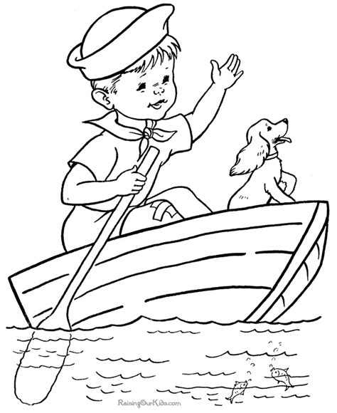 malvorlagen zum ausmalen boat coloring pages