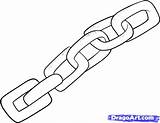 Chain Drawing Draw Link Coloring Drawings Broken Chains Step Printable Template Sketch Pages Google Chainmail Outline Links Search Line цепи sketch template