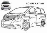 Camry Template sketch template