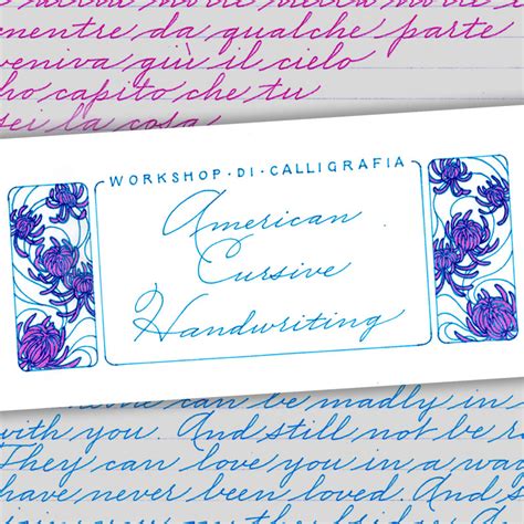 american cursive handwriting callicarta