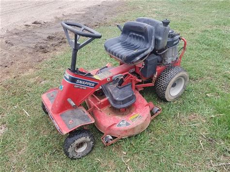 Snapper Sr1642 Riding Lawn Mower 42 Deck Bigiron Auctions