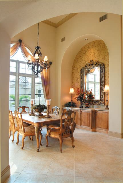 stylish dining room designs  mediterranean style