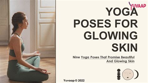 yoga poses  glowing skin powerpoint