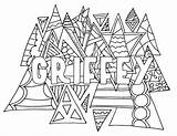 Griffey Coloring Printable Pages Two Stevie Doodles Shown Above Click sketch template