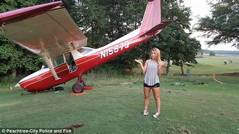 Georgia Girl Sierra Lund Emergency Lands Small Plane On Golf Course