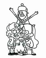 Coloring Corduroy Gravity Dipper Falls Mabel Wendy Pines Pages Thrilled Getcolorings Bear Printable sketch template