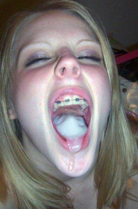 girl with braces cum facial long sex pictures