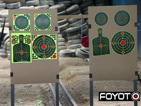 50 pack 12 inch multi bullseye splatterburst shooting targets air