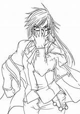 Butler Grell Pages Sutcliff Lineart Coloring Sebastian Colouring Drawings Anime Chibi Deviantart Downloads Template Trending Days sketch template