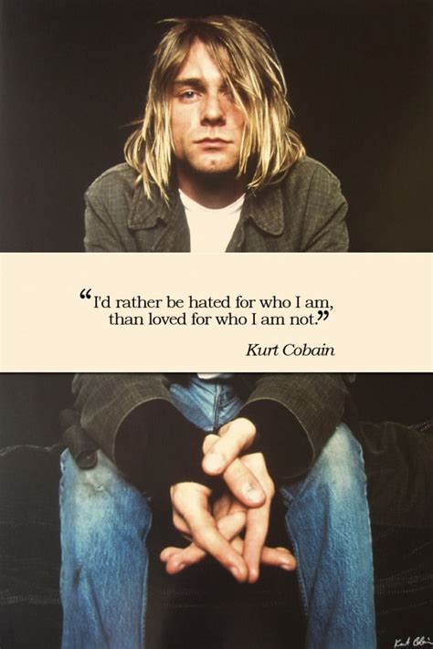 Kurt Being Awsome With Images Kurt Cobain Quotes