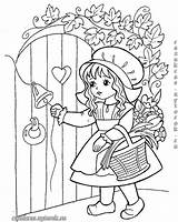 Caperucita Ans Pintar Storybook 1063 Cuento Imagen Fille sketch template