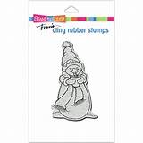 Stampendous Cling sketch template
