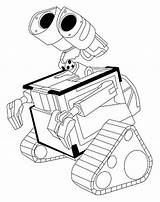 Wall Coloring Pages Printable Disney Walle Drawing Shet Colouring Cartoon Sheet Getdrawings Clipartmag sketch template