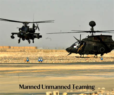 important advantages  manned unmanned teaming