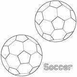 Coloring Ball Soccer Balls Pages Sports Drawing Small Football Color Print Cup Bat Two Kids Goal Father Clipart Printable Fathers sketch template