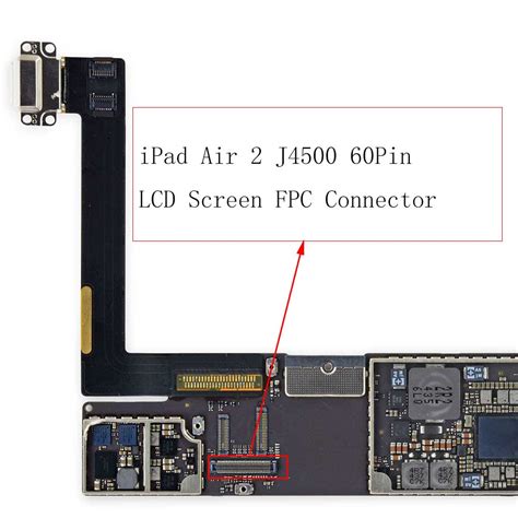 ipad air  pin lcd screen fpc connector  board myfixpartscom myfixpartscom store