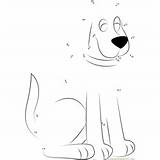 Dot Clifford Look Dots Connect Dog Big Printable Worksheet sketch template