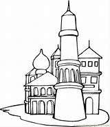 Coloring Russia Pages Kremlin Hundertwasser Russian Printable Kids Color Coloringpages101 Ausmalbilder Architecture Malvorlagen Clipart Flag Popular House Countries Library ähnliches sketch template