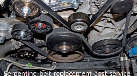serpentine belt replacement service cost omaha ne  youtube