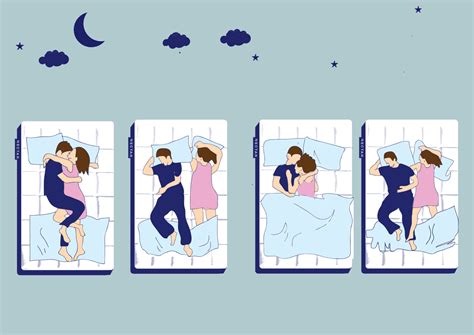 couple s sleeping positions and what they mean
